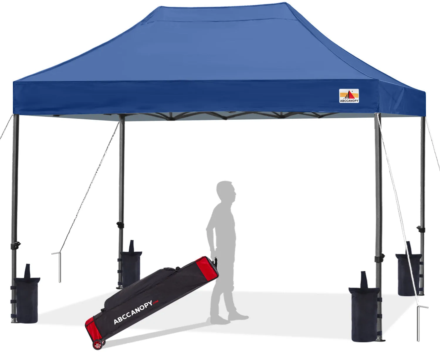 ABCCANOPY S1 Commercial Durable Easy Pop Up 8x8/8x12/8x16 Canopy Tent