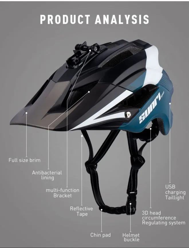 Sunrimoon Mountain Bike MTB Helmet TS-45